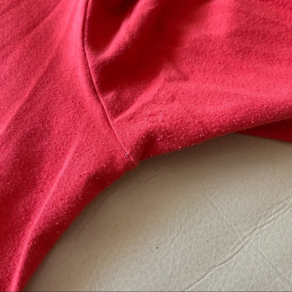 KENZO Girls sz 16A XL Red Long Sleeve Tshirt Tiger - Picture 7 of 8
